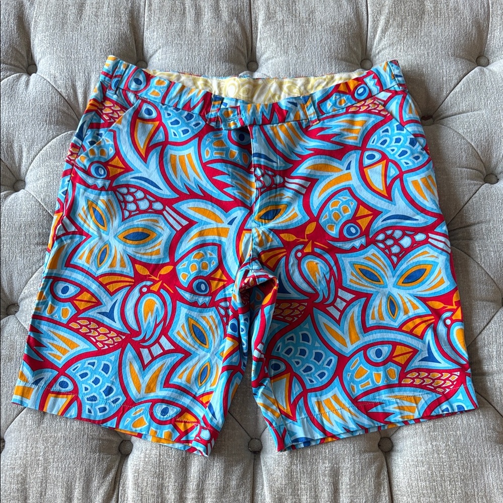Loudmouth Men’s 38 Golf Patterned Shorts